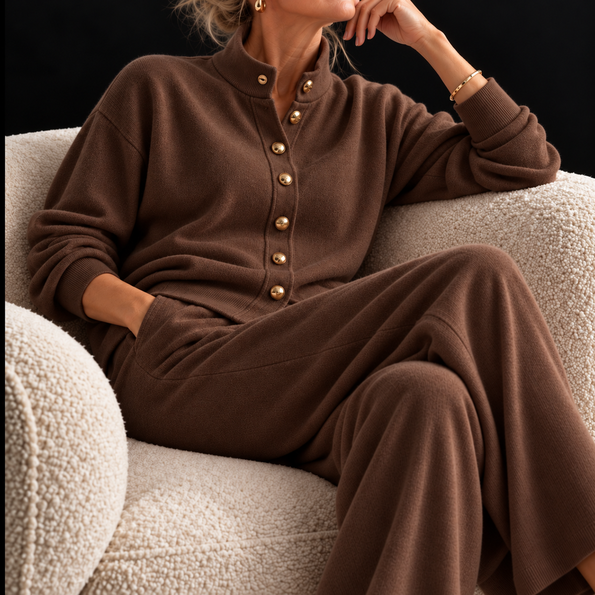 Joanna | Elegant Cashmere Lounge Set