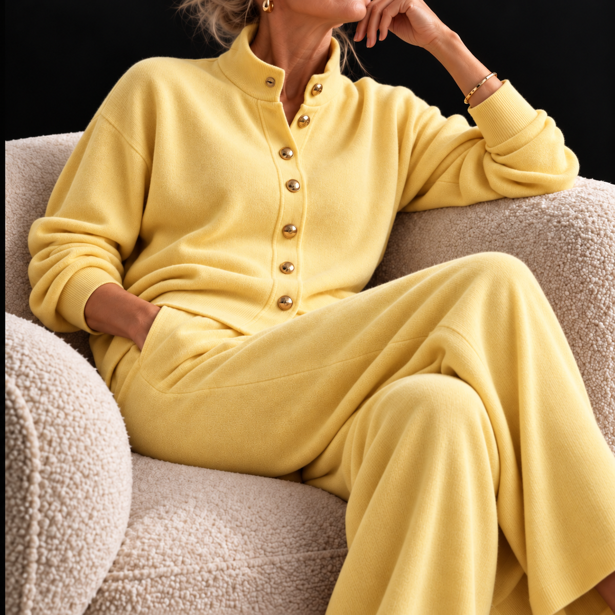 Joanna | Elegant Cashmere Lounge Set