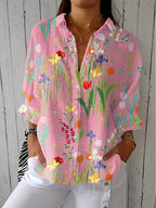 Fiona | Spring Garden Blouse