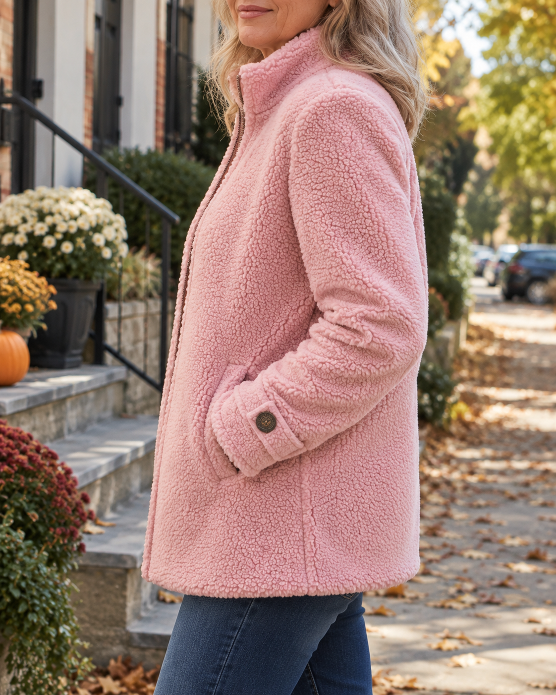 Rebecca | Cozy High-Collar Jacket