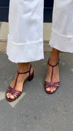 Allegra | Golden Sandals Everyday Elegance