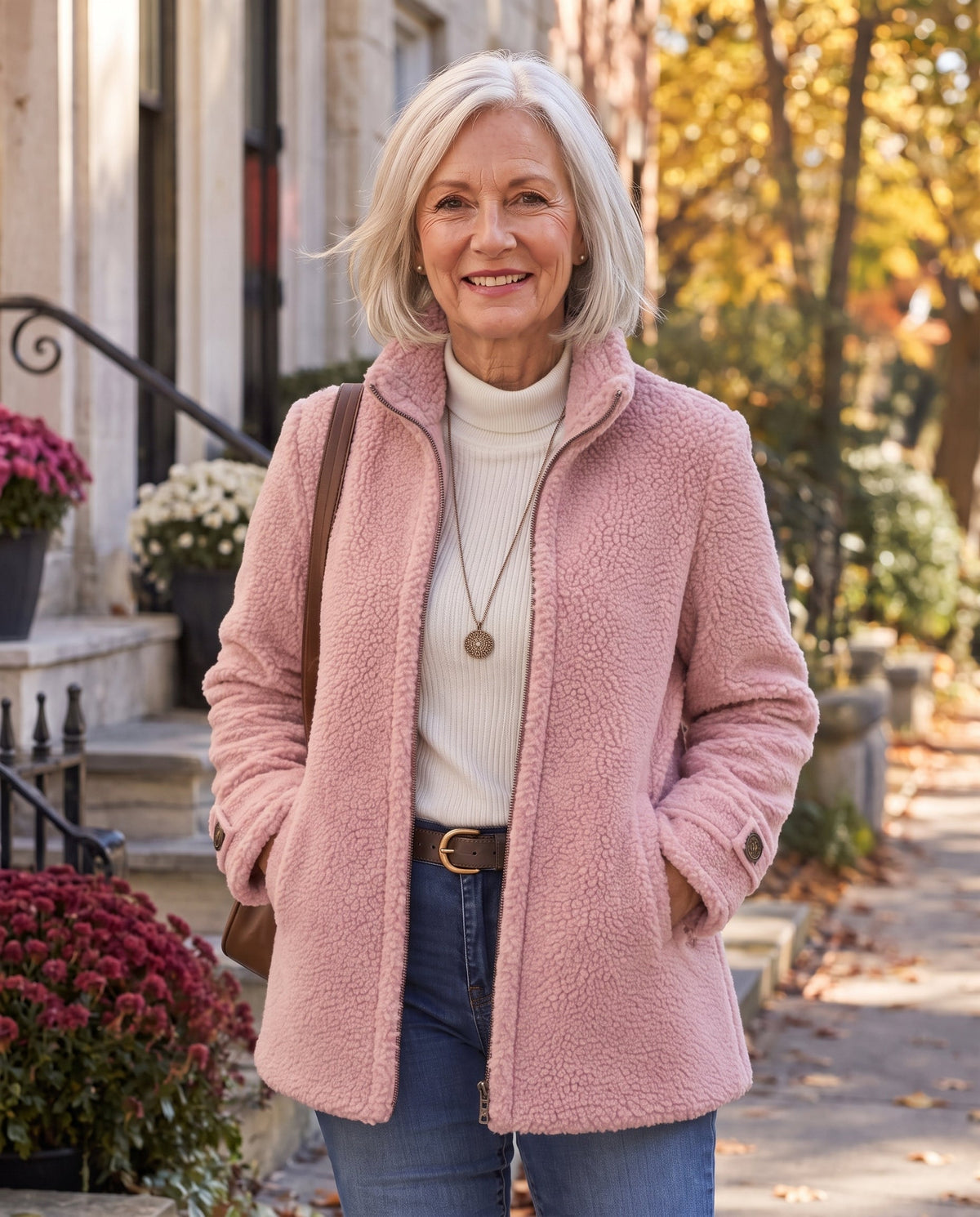 Rebecca | Cozy High-Collar Jacket
