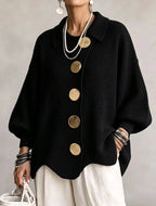 Victoria | Oversized Collared Cardigan