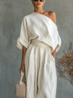 Mila™ | Off-Shoulder 2-Piece Set