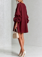 Rosalie | Floral Cuff Dress