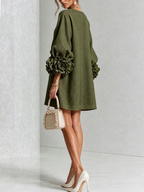 Rosalie | Floral Cuff Dress