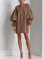 Camille | Ruffle Cuff Dress