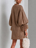 Camille | Ruffle Cuff Dress
