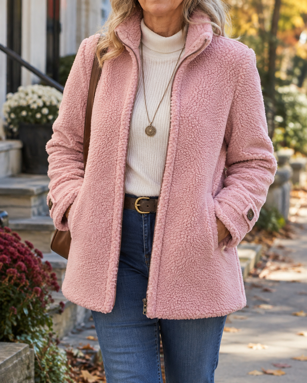 Rebecca | Cozy High-Collar Jacket