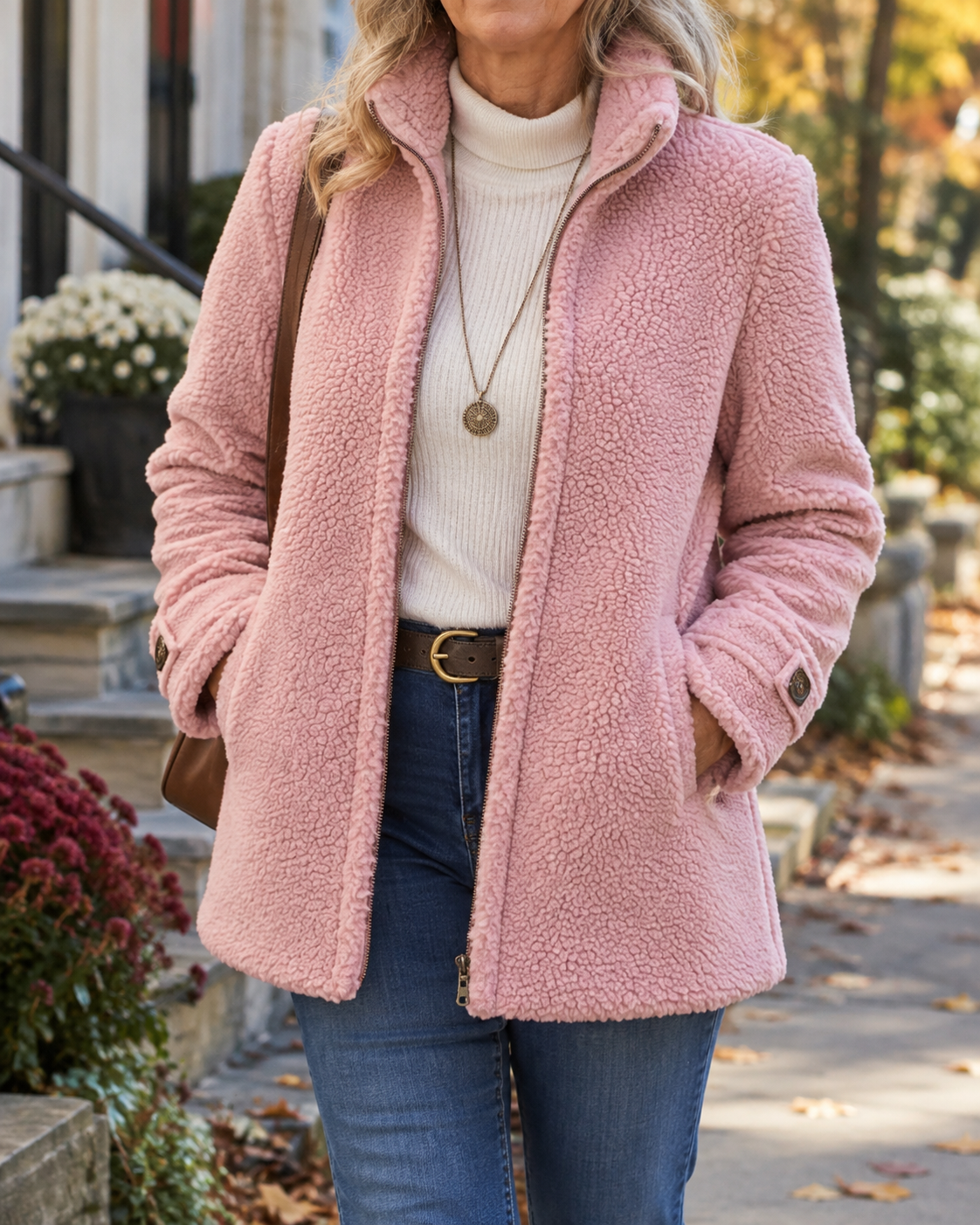 Rebecca | Cozy High-Collar Jacket