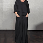 Noa | Loose-Fit Minimalist Two-Piece Outfit