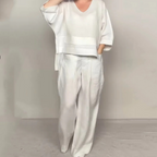 Noa™ | Loose-Fit Minimalist Two-Piece Outfit